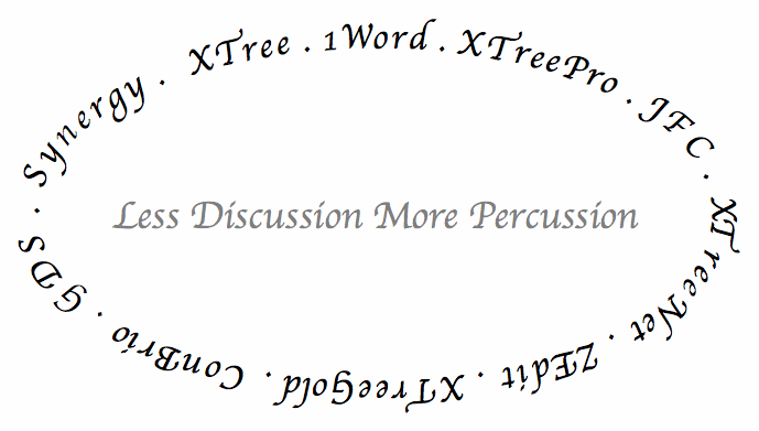 Less Discussion More Percussion